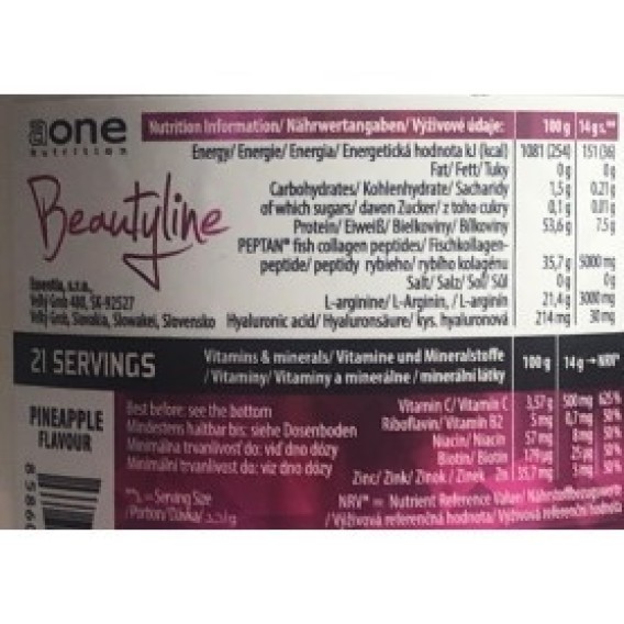 Aone Nutrition - Beauty Collagen 300g aone