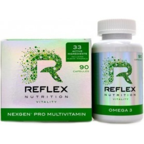 Reflex nutrition Nexgen PRO 90 kapsul + Omega 3 90 kapsul Reflex Nutrition